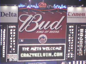 NEW YORK METS WELCOME CRAZYKELVIN!!!!!