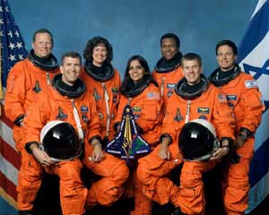 Columbia Space Shuttle Crew