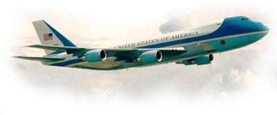 President Bush's Air Force One