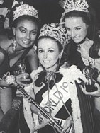 Shakira Baksh at the Miss World Pageant 1967