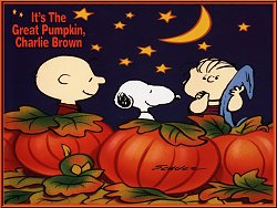 It's the GREAT PUMPKIN, Charlie Brown