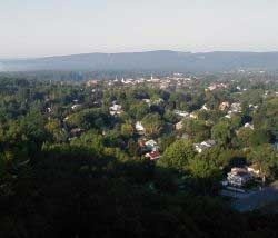 Overlooking Greenfield, MA